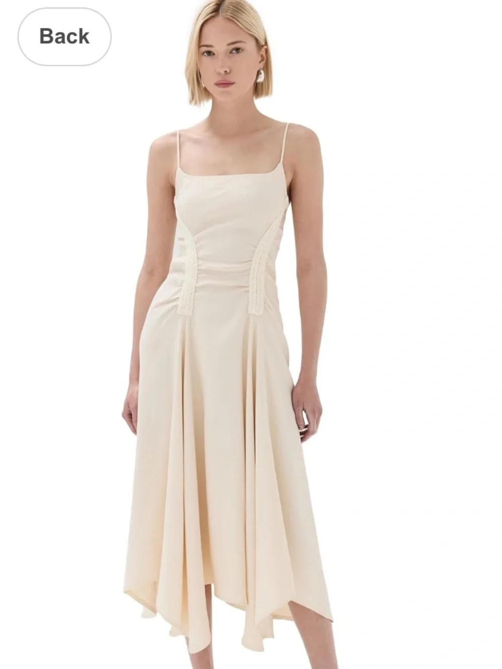 A.L.C. Silvia Linen Dress - Picture 1 of 11